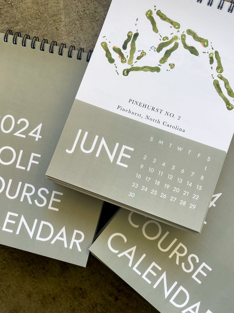 2024 Golf Course Calendar