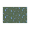 On the Green Gift Wrap Paper - Green