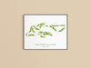Black Desert Golf Course Print