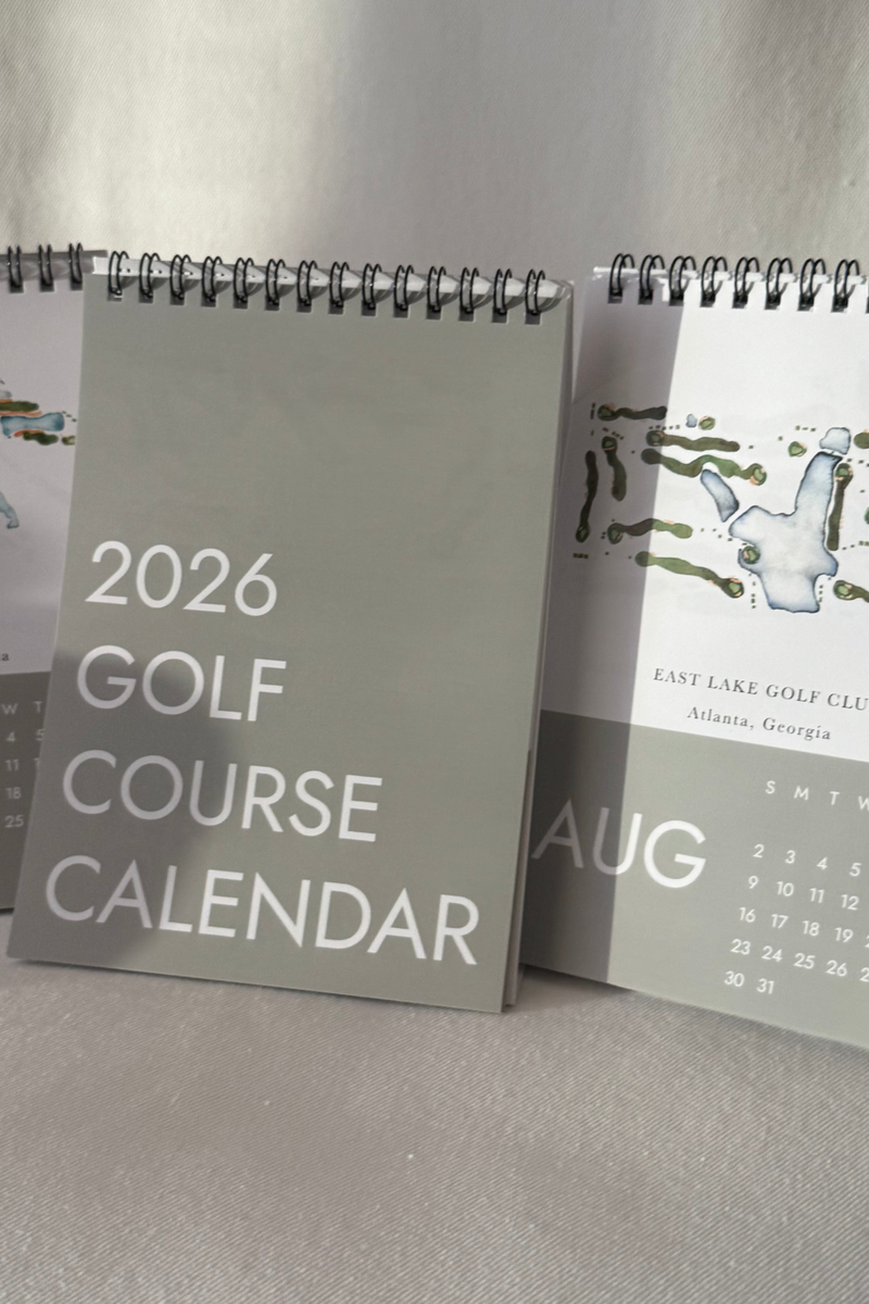 2026 Golf Course Calendar