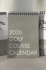 2026 Golf Course Calendar