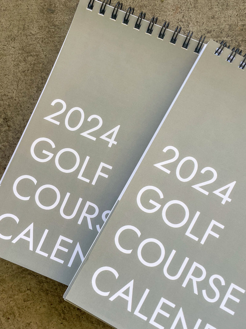 2024 Golf Course Calendar