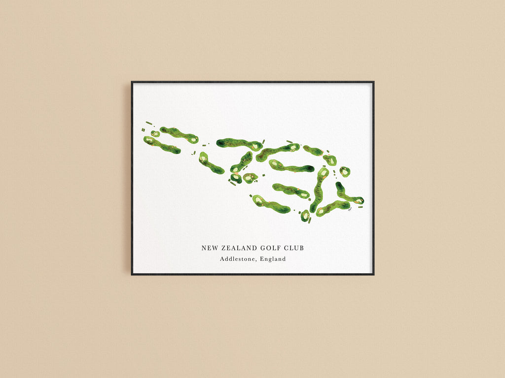 New Zealand Golf Club Print
