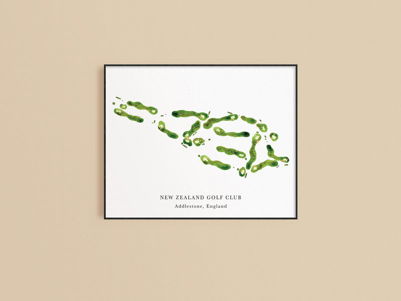 New Zealand Golf Club Print