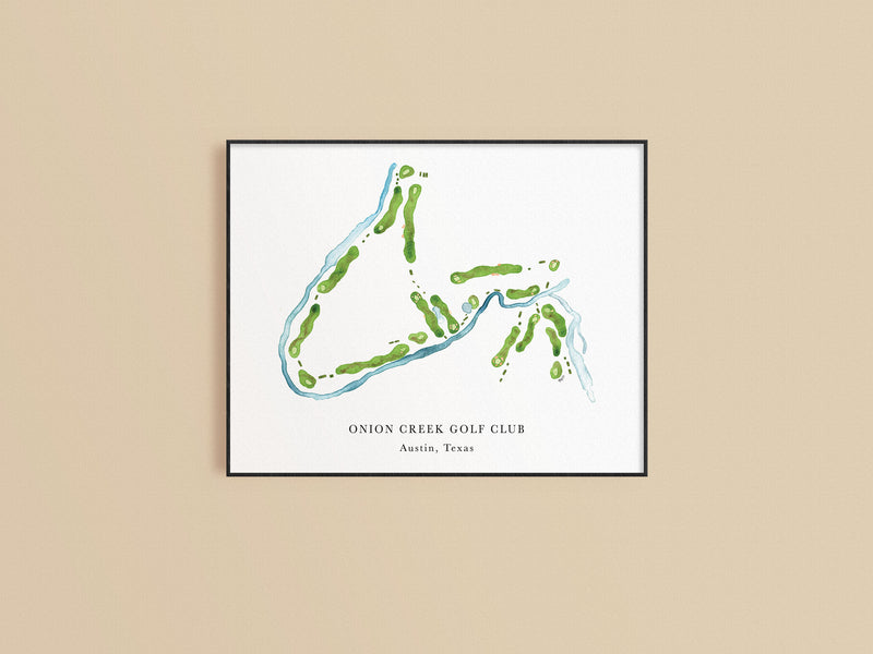 Onion Creek Golf Club Print