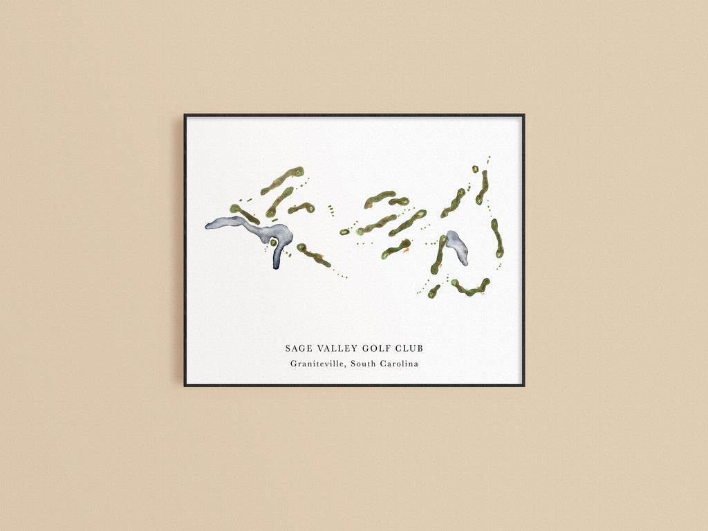 Sage Valley Golf Club Print