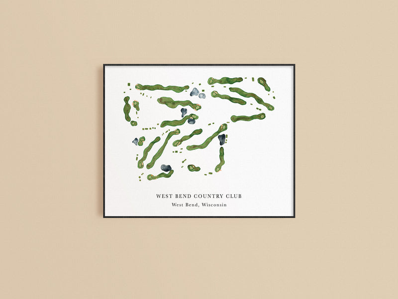 West Ben Country Club Golf Print