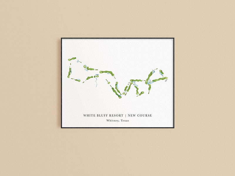 White Bluff Resort Golf Print - New Course