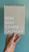 2024 Golf Course Calendar