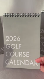 2026 Golf Course Calendar