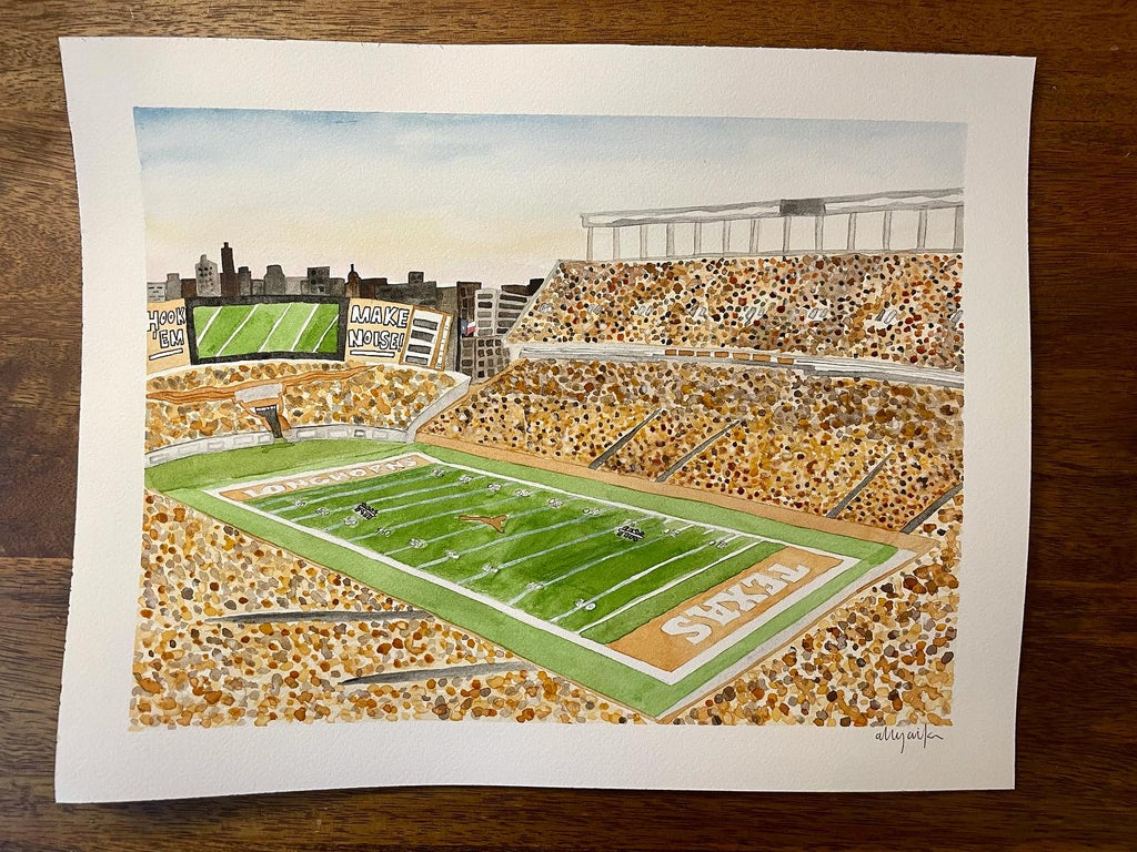 Original Stadium Painting