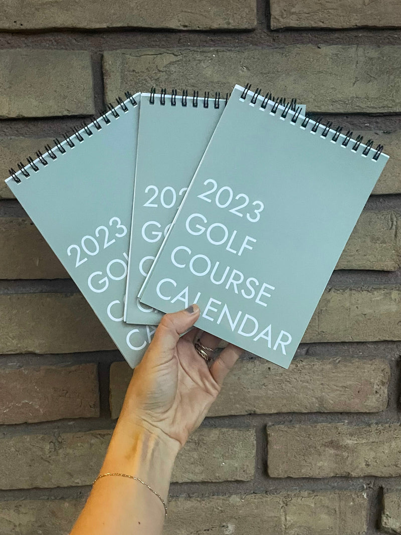 2023 Golf Course Calendar - PREORDER