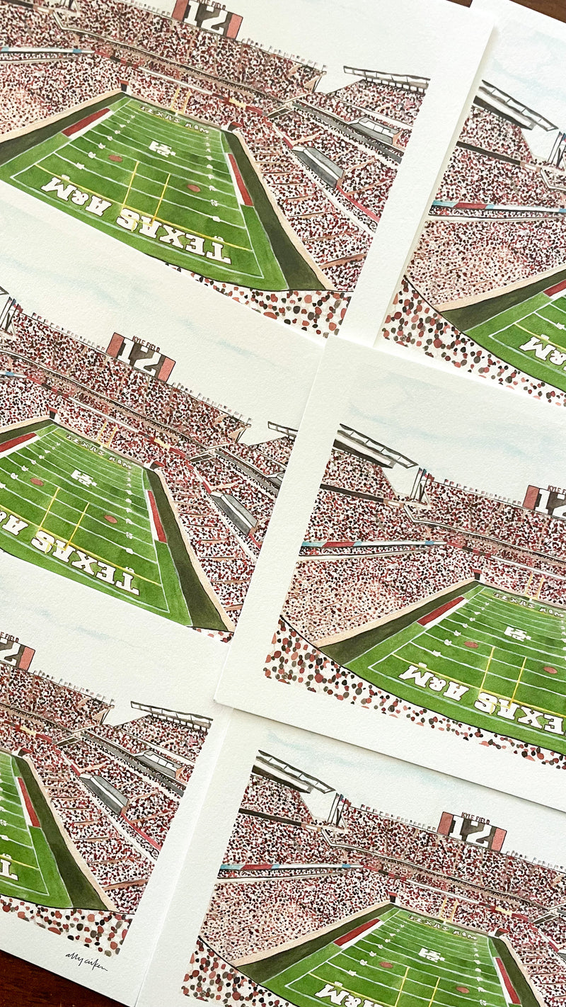 football field print out