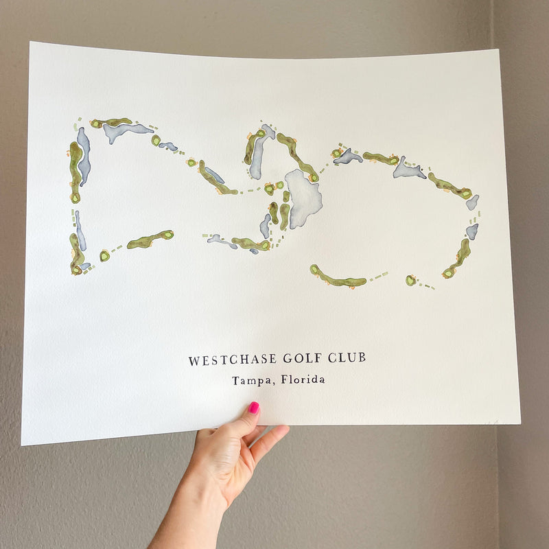 Original Golf Course Map