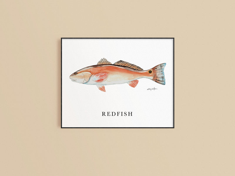Redfish Print